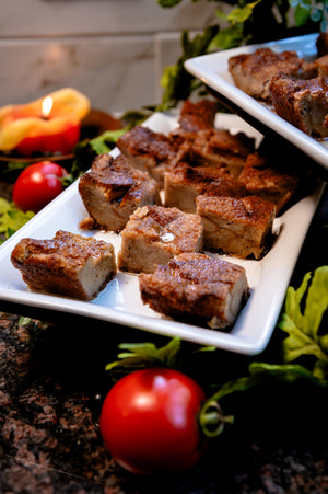 Bread Pudding with Real Rum Sauce