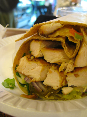 Thai Chicken Wrap Platter