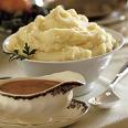 Herb Creamed Potatoes with Gravy,  63.00
