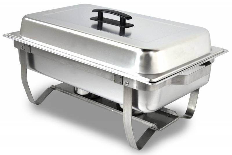 Stainless Steel Chafing Dish (Rental) The Shadow Chef